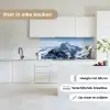 Landschap - Bergen - Sneeuw - Wit keuken achterwand 2 middel -sfeer4_NL