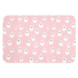 Spookjes - Patroon - Roze Badmat klein 997 -3d