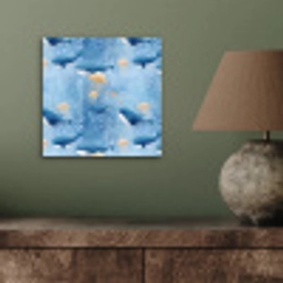 Walvissen - Oceaan - Blauw aluminium wit klein 46 -sfeer2