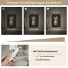 Ananas - Gedetailleerd - Bladeren Light Box met kabel (Tafellamp) klein -USP_dimbaarNL