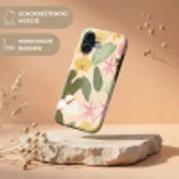 Patroon - Bloemen - Kleurrijk Toughcase MagSafe Apple iPhone 17 klein -USP_RandenV_NL