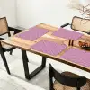 Ruit - Patroon - Paars - Hartjes Placemat vinyl groot 368 -zzsfeer4_Kitchenyeah-website