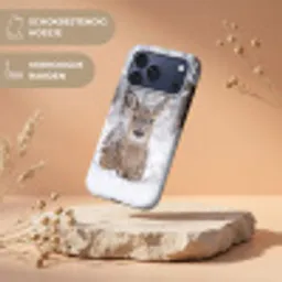 Hert - Sneeuw - Bos - Dieren - Vertederend Toughcase MagSafe Apple iPhone 17 Pro Max klein -USP_RandenV_NL