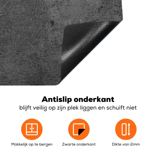 Het Fluisteren van Tijd Inductie beschermer vinyl 3mm klein -zzzzzzz-td-onderkant
