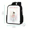 Ballerina - Elf - Fee Rugzak - Zwart middel -productfoto_formaten
