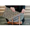 Grafisch - Lijnen - Zwart laptophoes neopreen klein 279 -tas