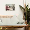 Kerstsfeer - Landelijk - Rood tuinposter los doek klein -sfeer7