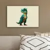 Stekels - Dino - Blauw - Gespierd canvas 2cm klein -sfeer3