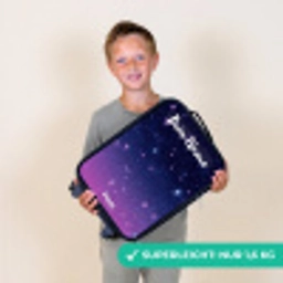 Sterren - Galaxy - Blauw - Roze Kinderkoffer - Zwart klein -sfeer4_DE