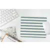 Strepen - Modern - Blauw muismat rubber klein 262 -witbureau