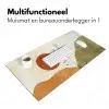 Zon - Abstract - Takken - Oranje Muismat XXL klein -sfeer4