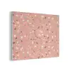 Terrazzo -  Patroon - Kleurrijk - Roze - Blauw PET vilt klein 837 -3d