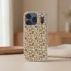 Giraf - Klassiek - Bruin Telefoonhoesje iPhone 17 Pro klein 878 -sfeer2