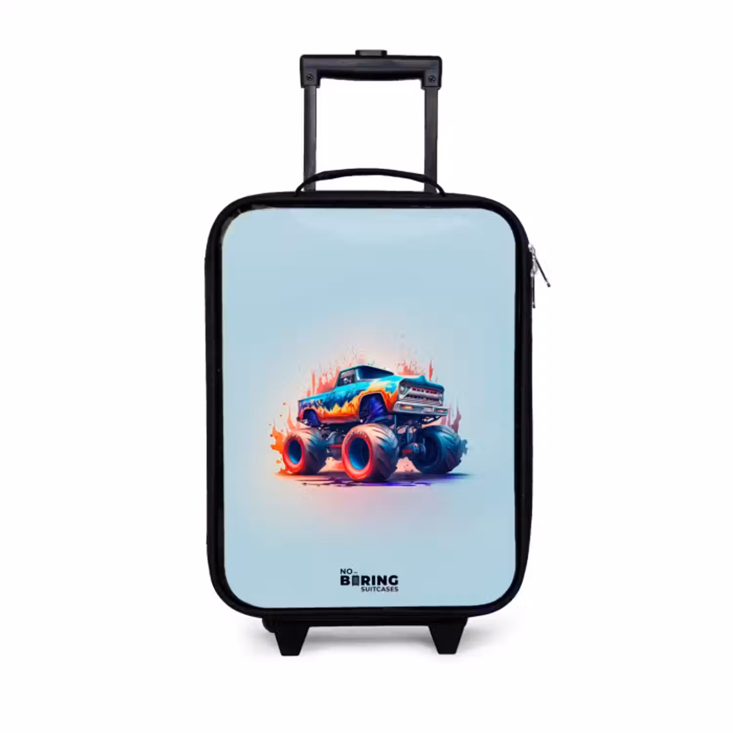 Kinderkoffer - Zwart - Fierce Wheels