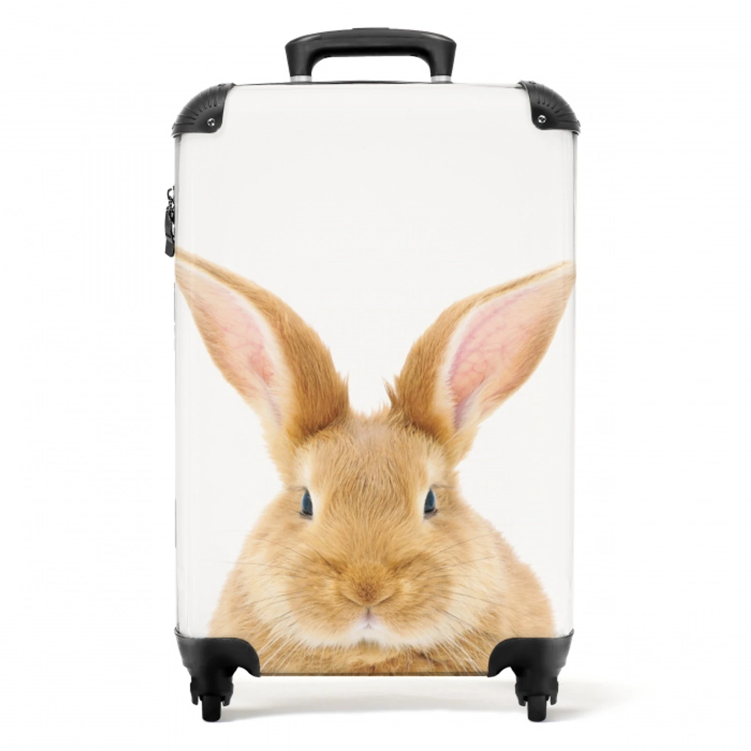 Snuffels met Tevreden Hoofd NBS - Handbagage koffer - Unisex middel -productfoto_recht