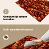 Rode - Glans -Stenen Inductie beschemer met haakjes klein 777 -ky-schoon-nl