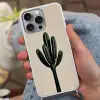Cactus - Subtiel - Groen Hoesje iPhone 16 Pro Max met koord klein -sfeer3