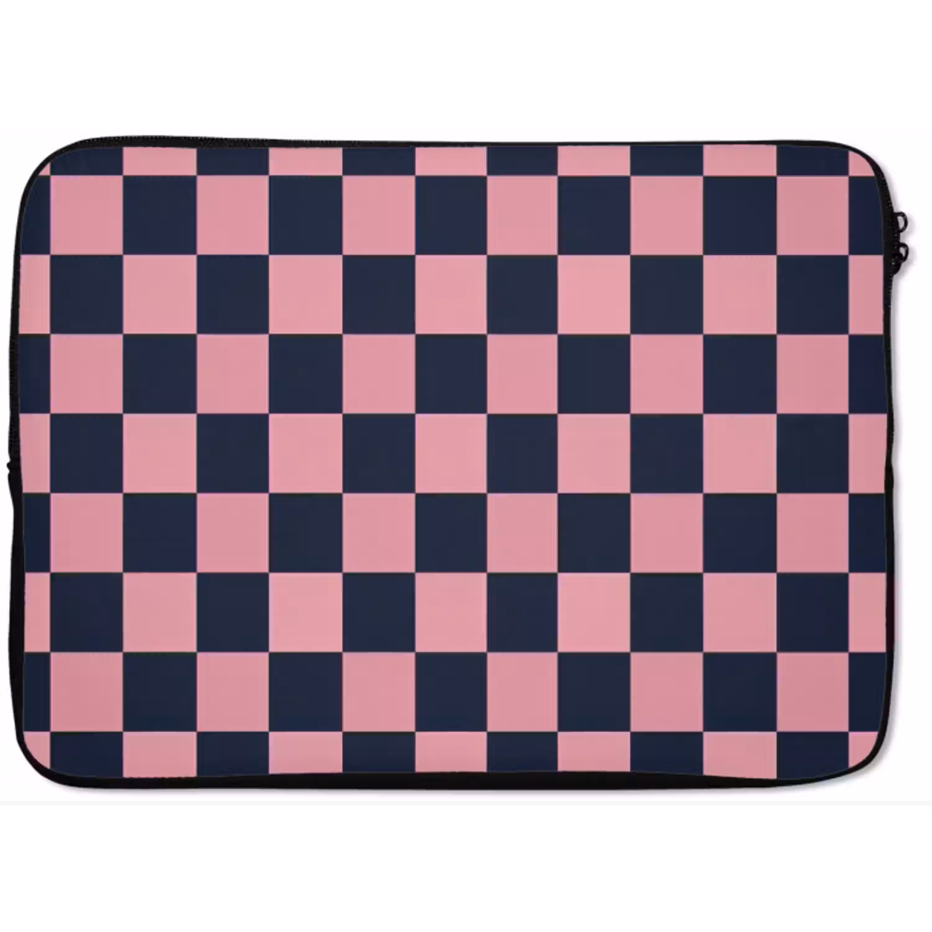 Traditioneel - Patroon - Blauw - Roze laptophoes neopreen klein 279 -zkaufland3dotto