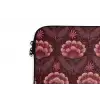 Bloemen - Waaier - Paars laptophoes neopreen klein 279 -detail