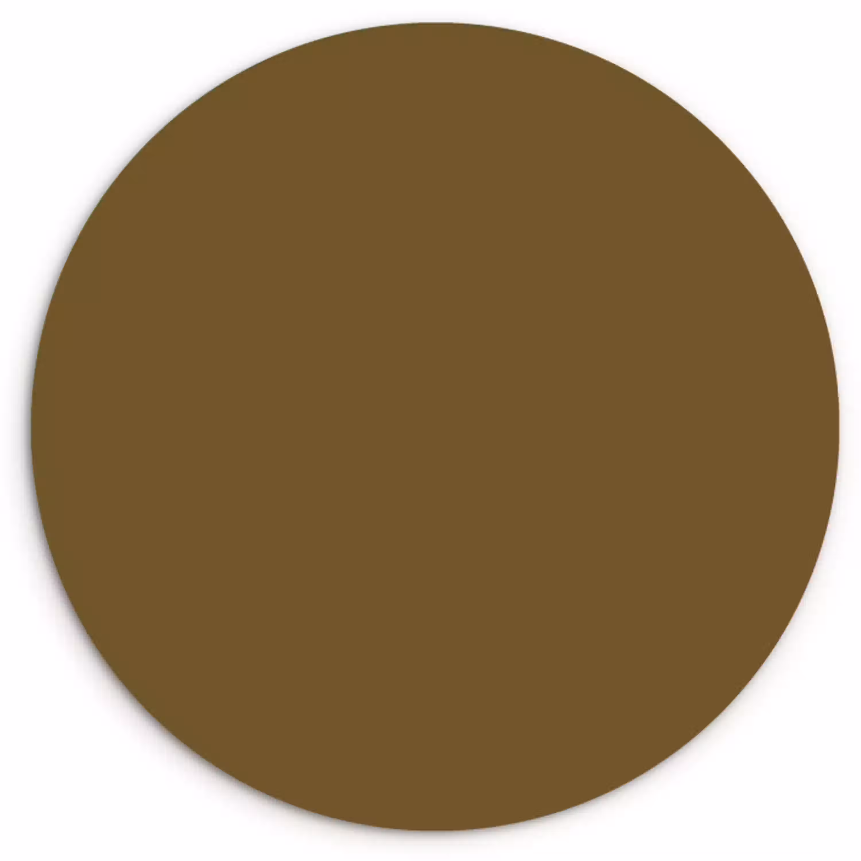 Hunter - Groen - Herfst Wandcirkel kunststof plaat 5mm dik klein 188 -3d