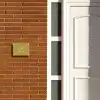 Okergeel - Klassiek Naambord Rechthoek middel -sfeer3-rechthoek-S
