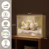 Bloemen - Eieren - Geschilderd Light Box met batterij (Wandlamp) middel -USP_websiteoverzichtNL