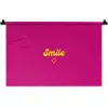 Smile - Stippen - Roze Wandkleed katoen klein -zz3d