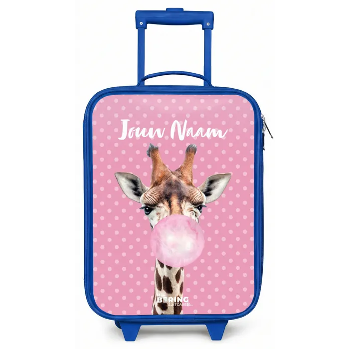 Bubblegum Billy Kinderkoffer - Blauw klein -zz3dotto