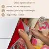 Vrouw - Kauwgom - Graffiti - Love keuken achterwand spatscherm klein -spatscherm_NL