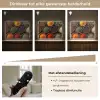 Bakjes - Hout - Kruiden - Kleurrijk Light Box met batterij (Wandlamp) middel -USP_dimbaarNL