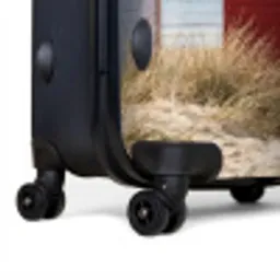 Strand - Huisjes - Kleurrijk - Duinen NBS - Large koffer - Volwassenen Unisex groot -product2