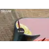 Bloemen - Anthuriums - Geel - Roze Placemat vinyl groot -closeup