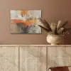 Moderne kunst - Abstract - Goud - Grijs PET vilt klein -sfeer4