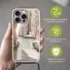 Rotsen - Zee - Zand - Kloof Hoesje iPhone 16 Pro Max met koord klein -sfeer2_NL