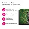 Panter - Zebrapatroon - Groen Inductie beschermer vinyl 3mm klein -zzzzzzz-lf-ups