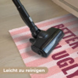 Roze - Quote - Strepen Deurmat klein -reinigen_DE