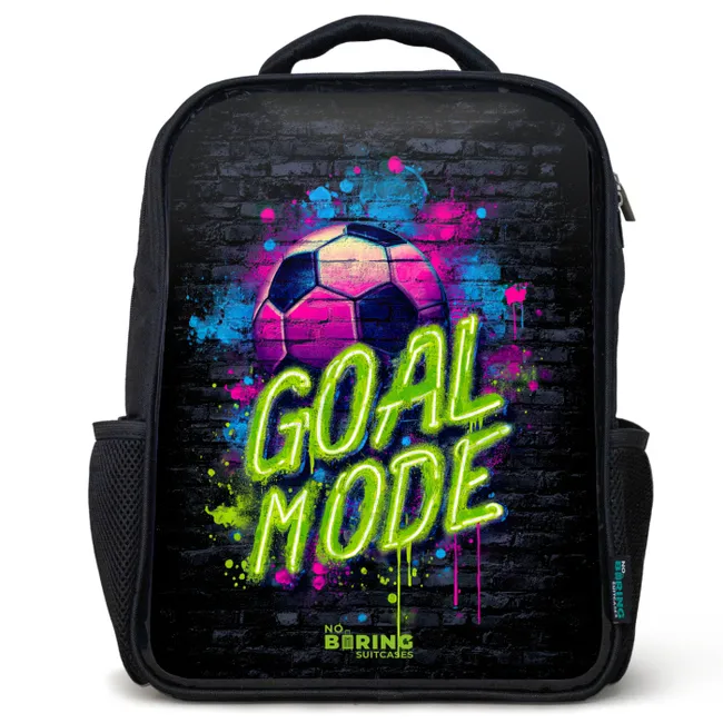 Kids' Backpacks Black -. Neon - Graffiti - Football - Colorful
