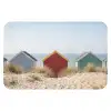 Strand - Huisjes - Kleurrijk - Duinen WCmat klein -3d