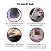 I liked it so it's mine - Neon hart - Paars Inductie beschermer vinyl 3mm klein -zzzzzzz-cc-werking