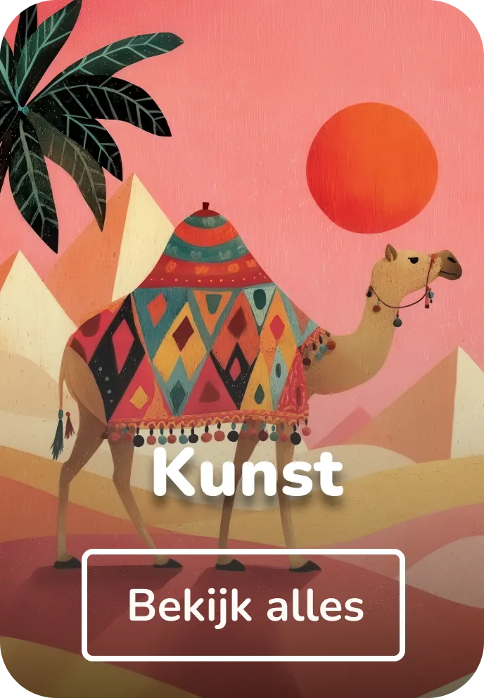 Poster in lijst kunst