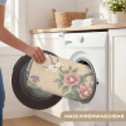 Bloemen - Vogels - Bloemen Badmat klein -USP_WasbaarDE
