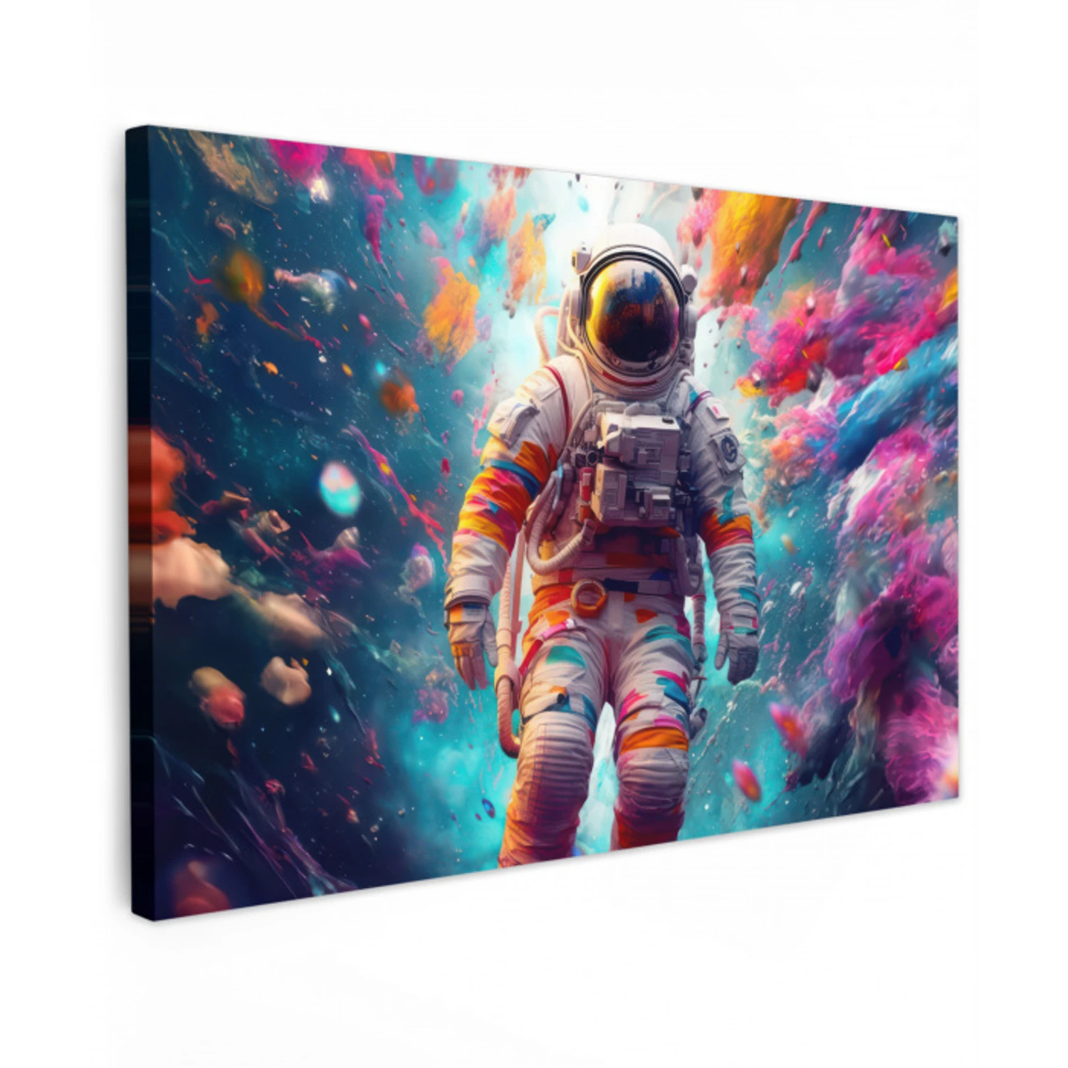 Neon - Meteoriet - Neon - Astronaut canvas 2cm klein -z3d