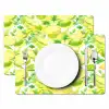 Citroen - Geel - Limoen - Groen Placemat vinyl groot 368 -zzsfeer2_Kitchenyeah-website