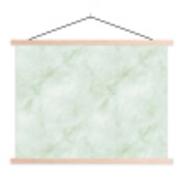 Groen - Marmer - Vloeiende aders textielposter latten blank klein 122 -3d