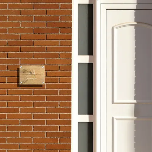 Hout - Klassiek Naambord Rechthoek middel -sfeer3-rechthoek-S