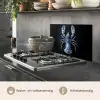 Kreeft - Delftsblauw - Schild - Stoer keuken achterwand spatscherm klein -usp_NL