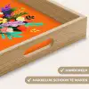 Kaartje - Boeket - Bloemen Dienblad Rechthoek middel -USP_HandgreepNL