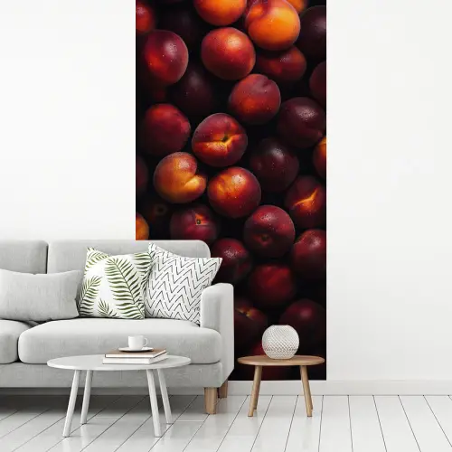 Fruit - Close up - Nectarines fotobehang vinyl groot -woonkamer