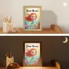 Zeemeermin - Vissen - Koraal Light Box met kabel (Kinderlampje) klein -sfeer3_kind