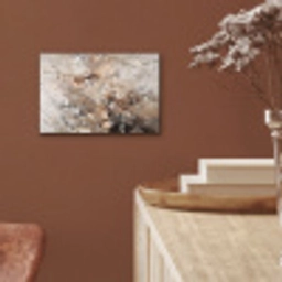 Amandelbloesem - Kunst - Van Gogh - Beige - Abstract aluminium wit klein -sfeer4
